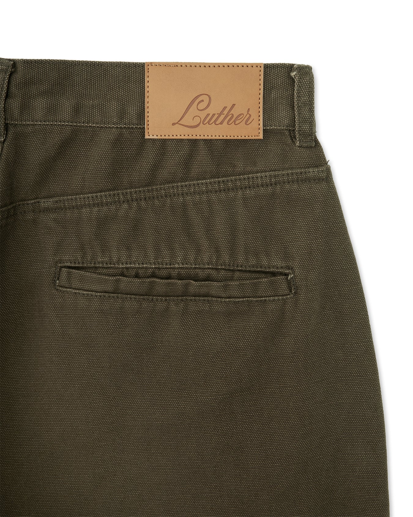 Baggy Panel Shorts (Khaki) - Image 5