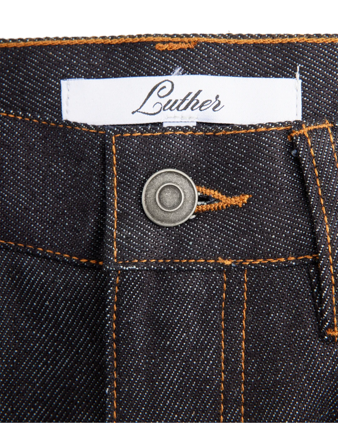 Baggy Raw Denim (Blue Black) - Image 5