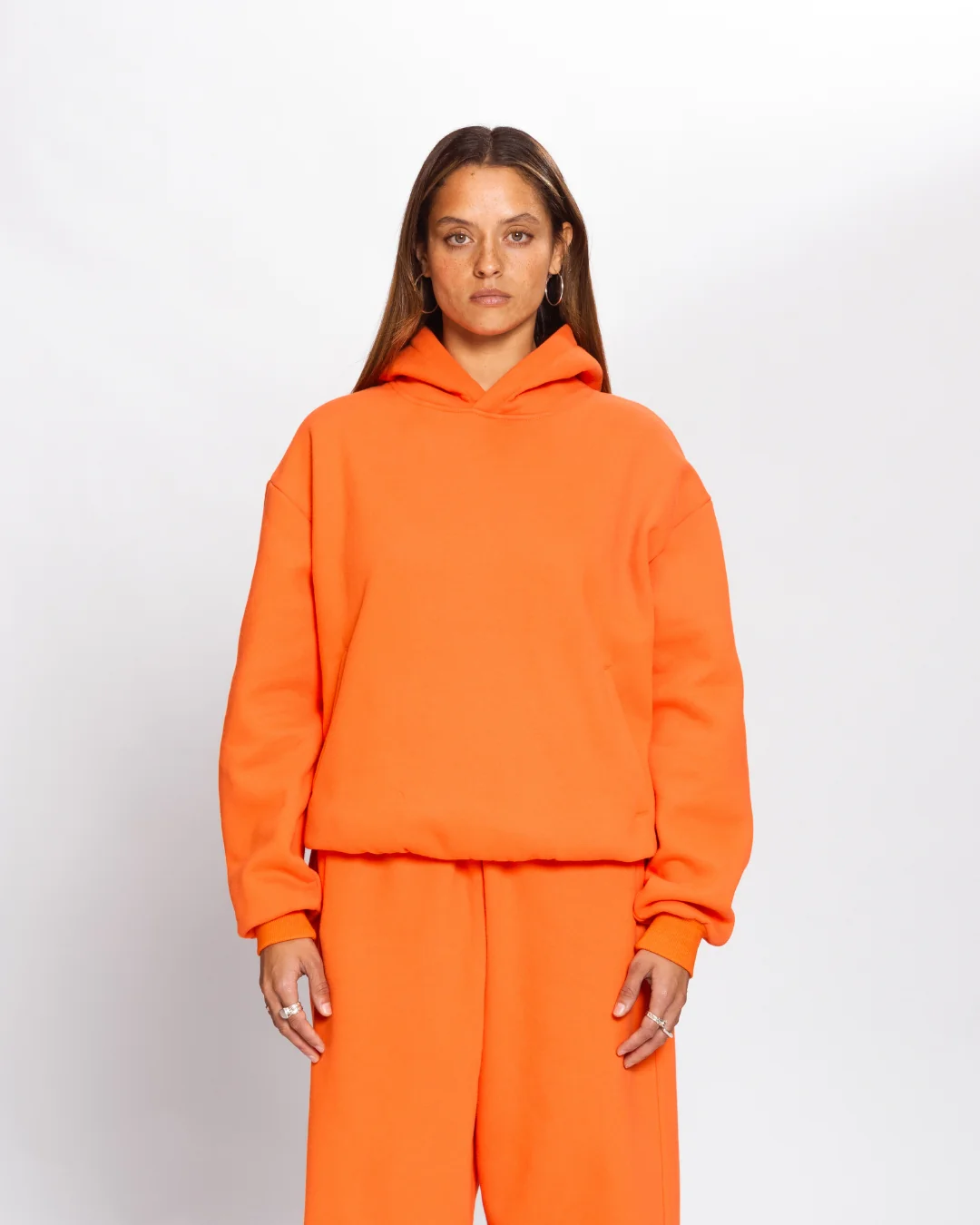 Essentials Hoodie (Orange) - Image 6