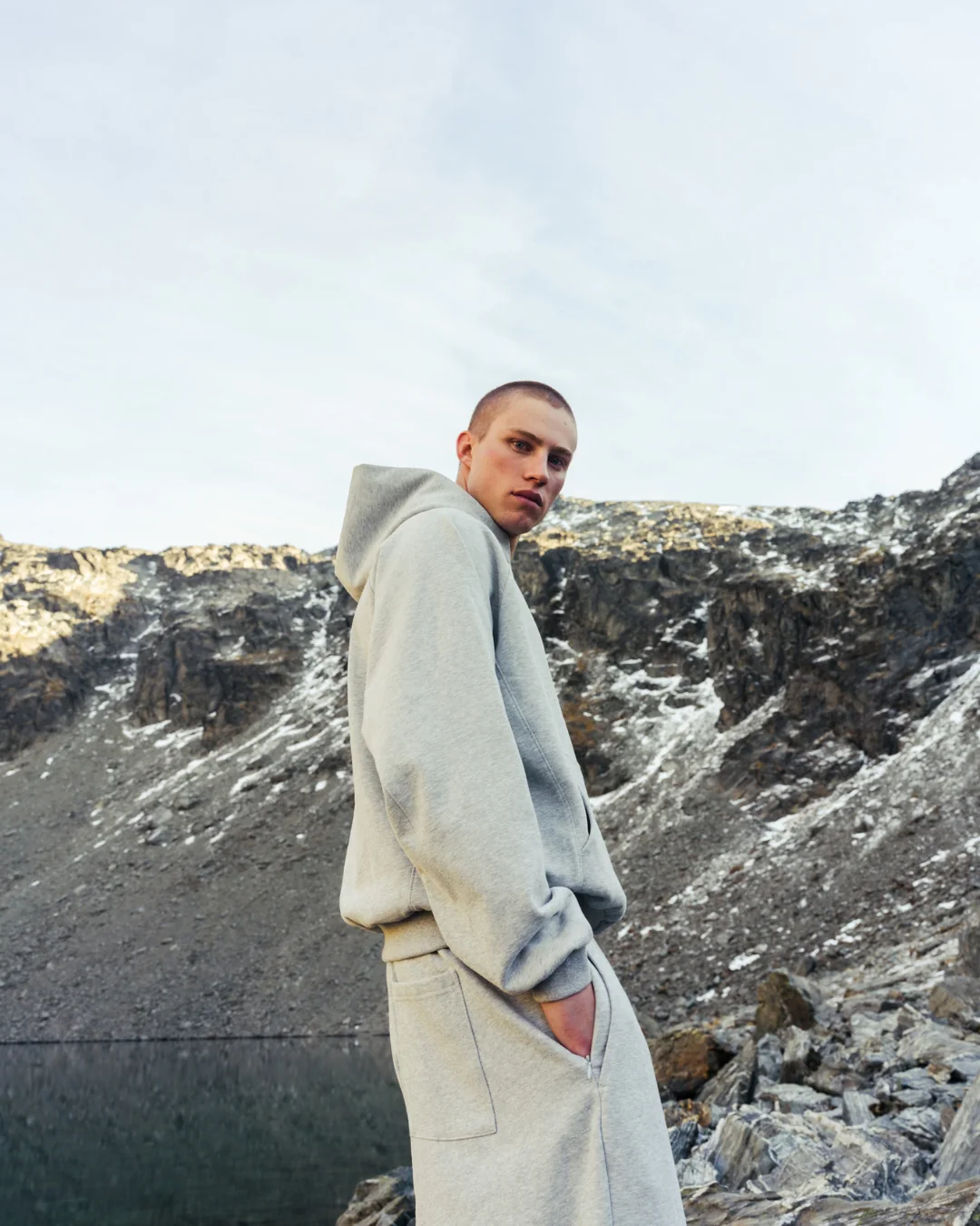 Heavyweight Hoodie (Grey) - Image 5