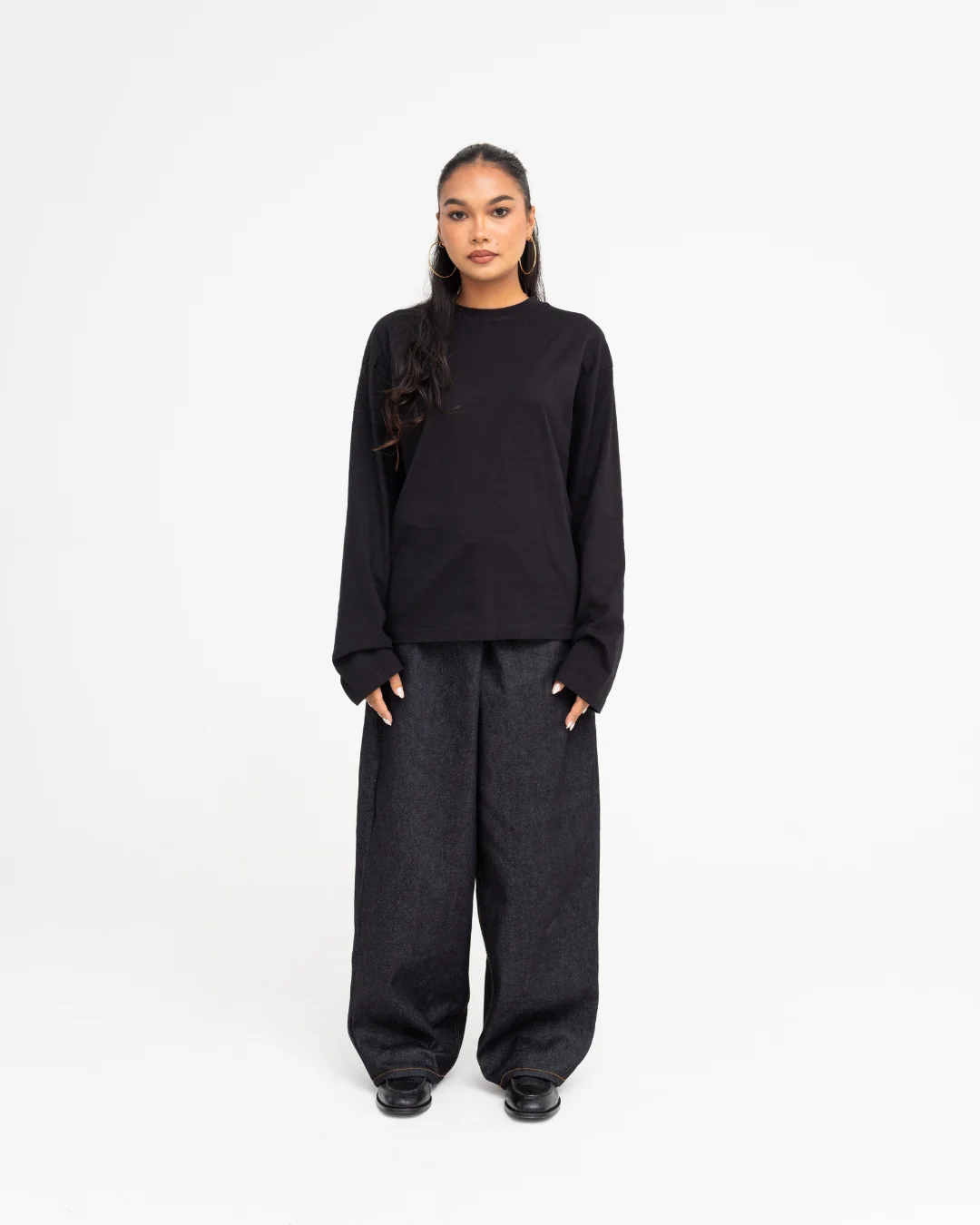 Long Sleeve Tee (Black) - Image 4
