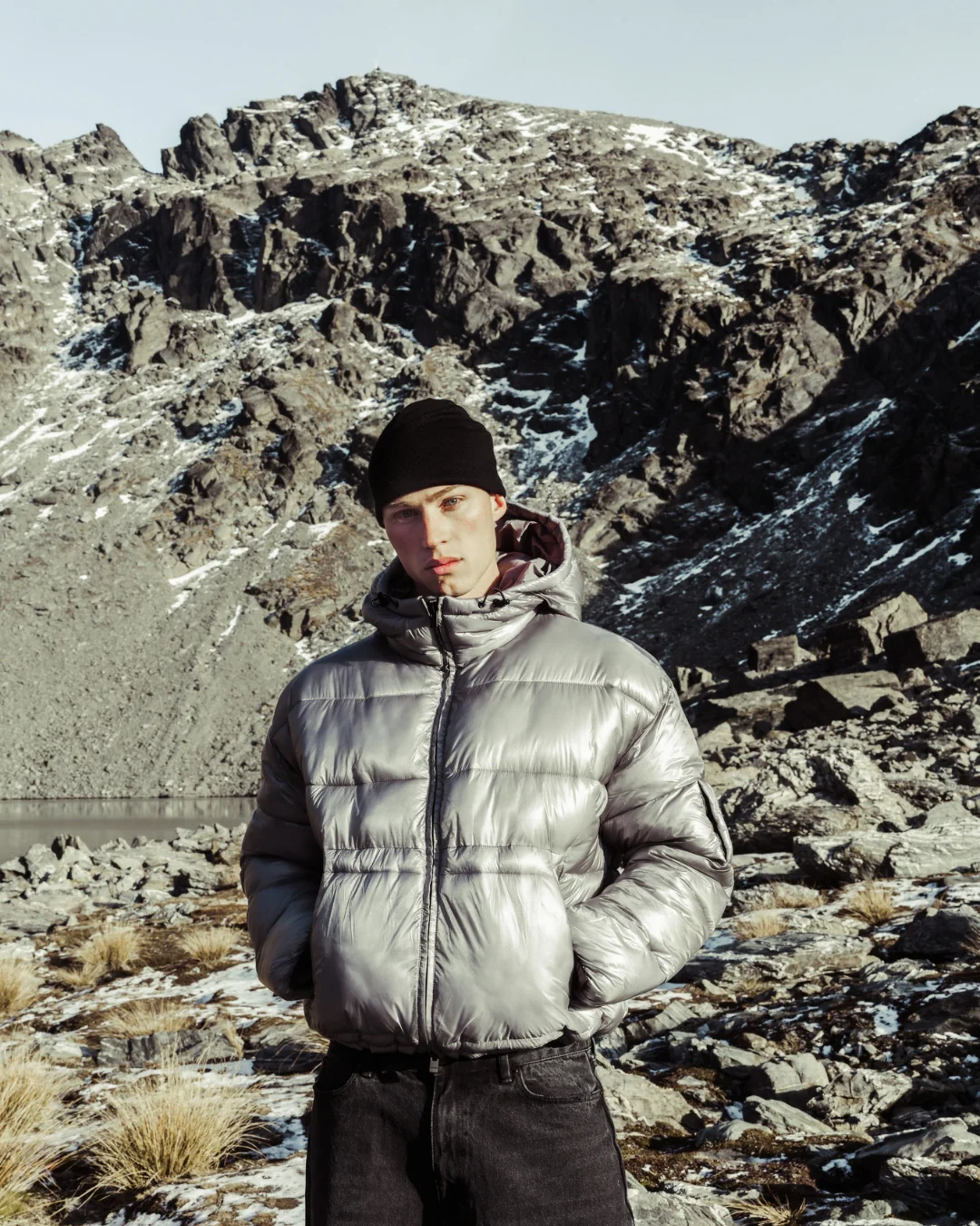 Puffer Jacket (Silver) - Image 4
