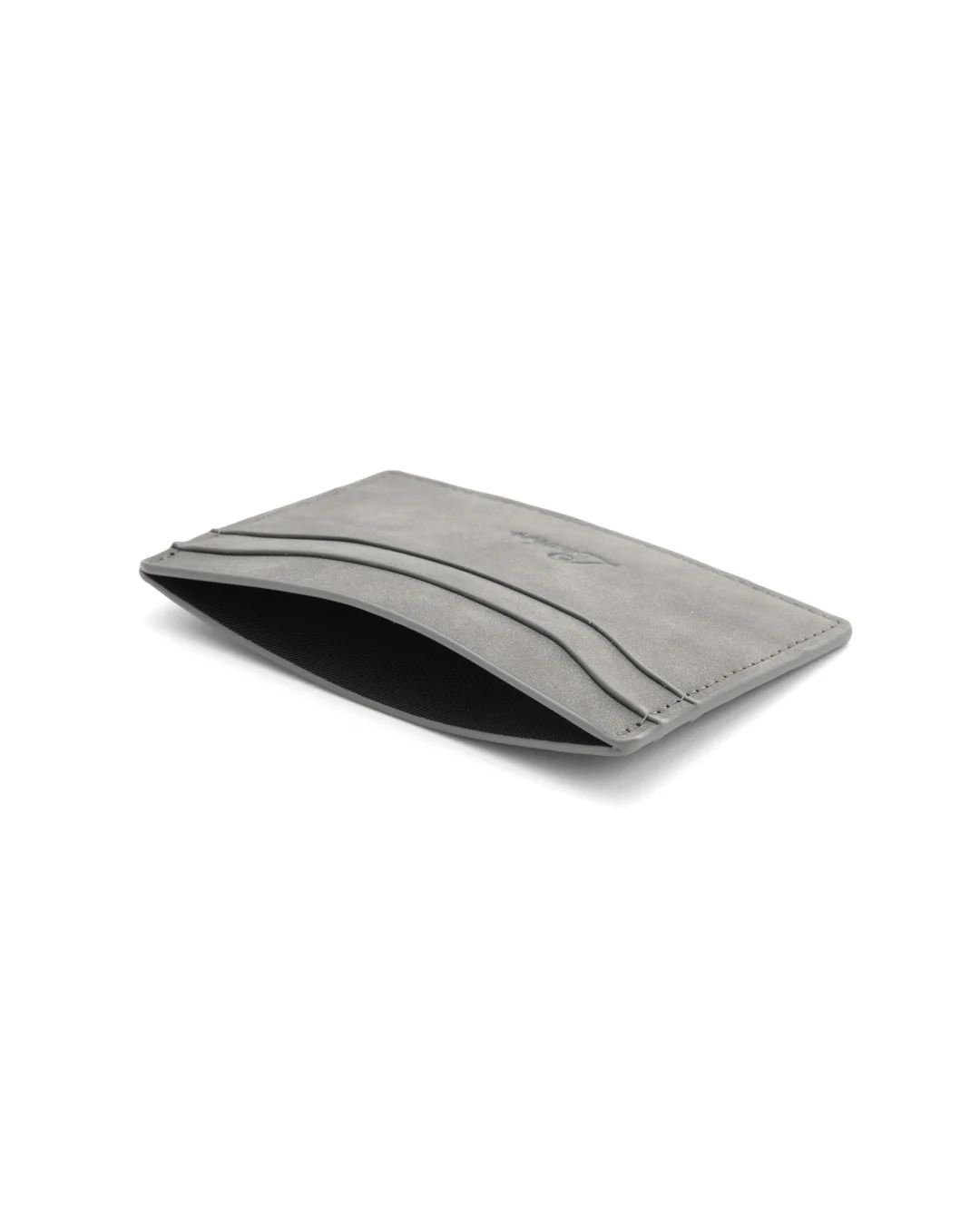 Suede Card Holder (Grey) - Image 3