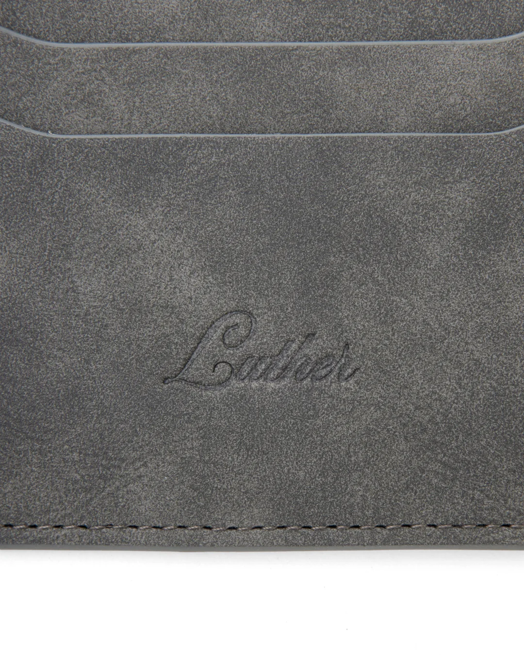 Suede Card Holder (Grey) - Image 4
