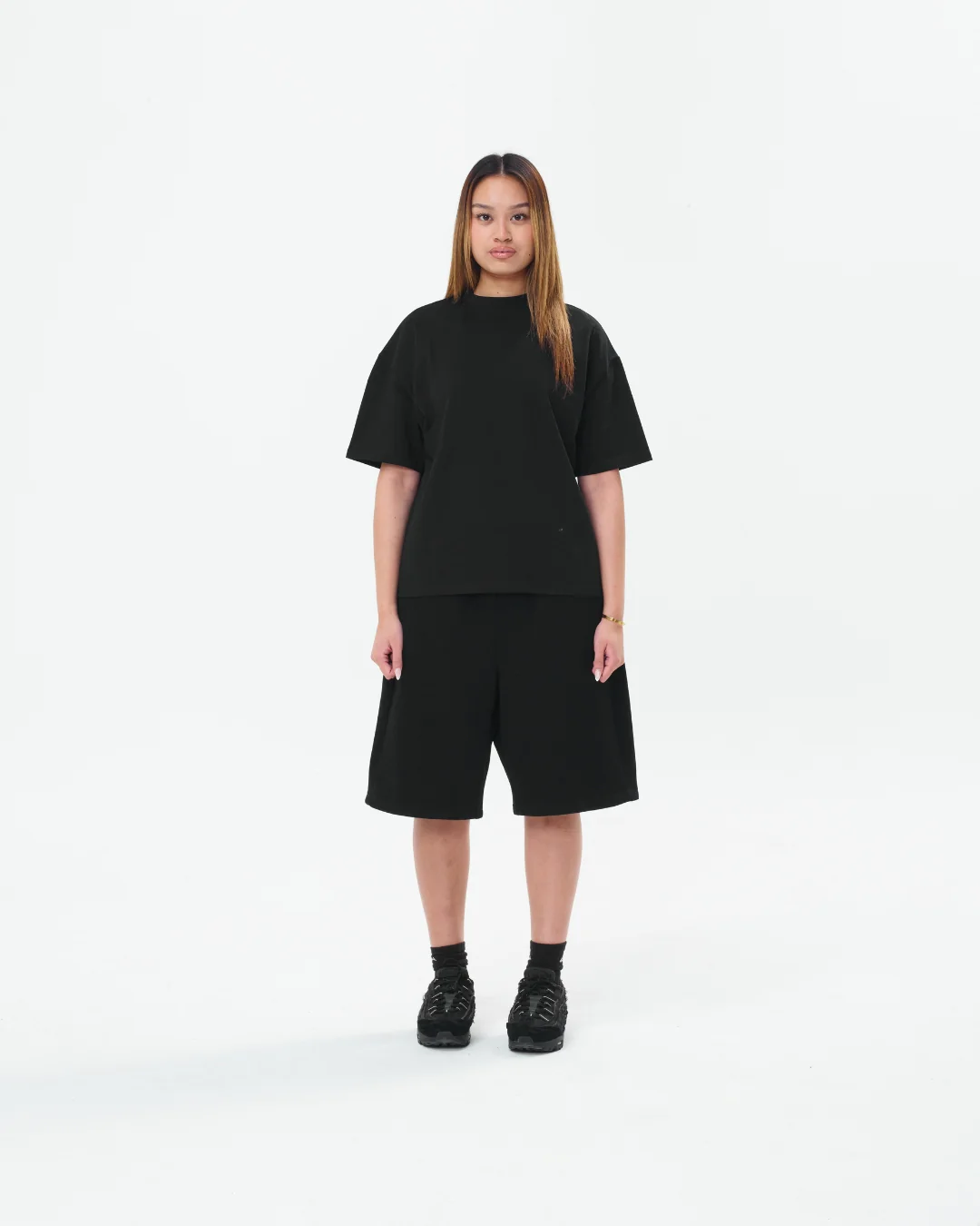 Trackie Shorts (Black) - Image 6