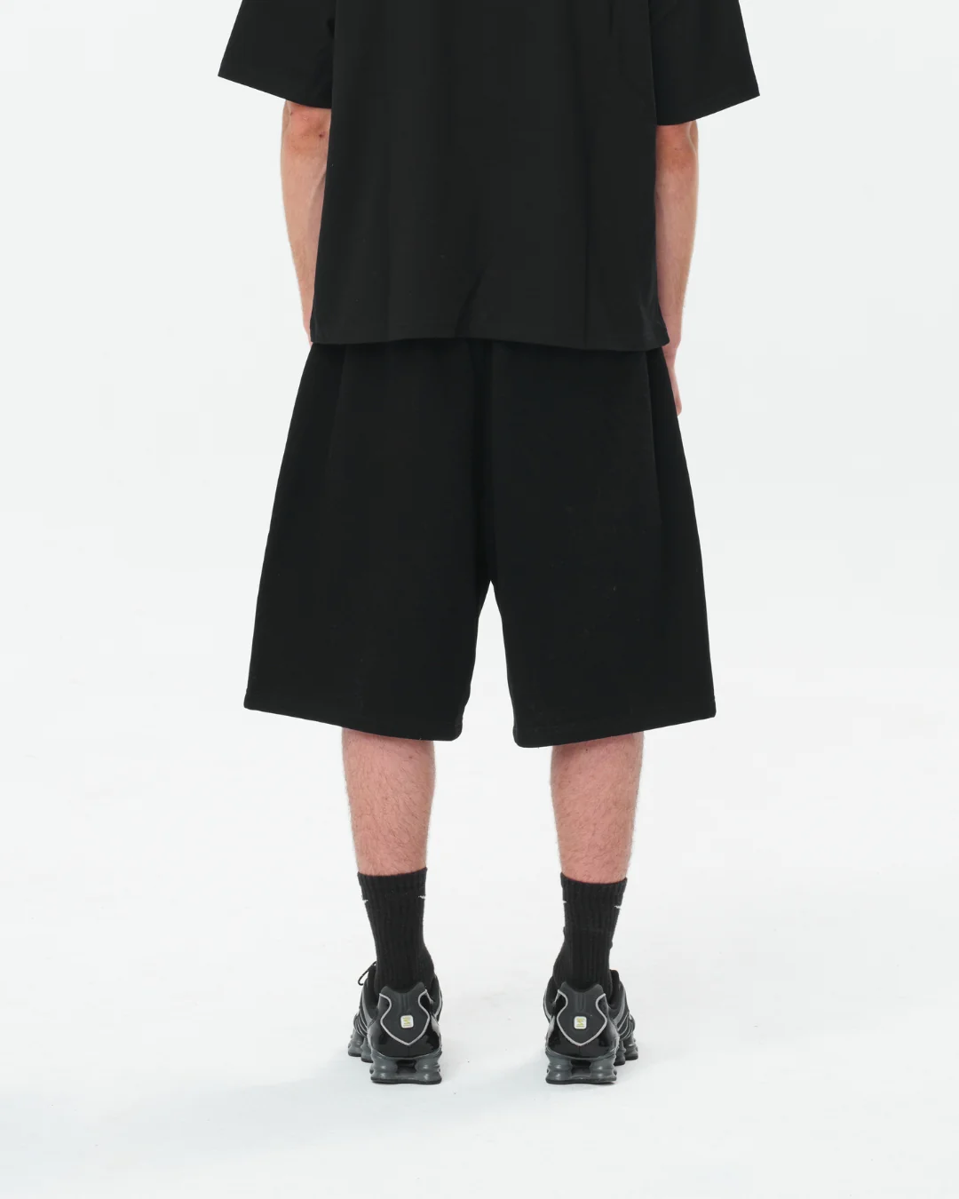 Trackie Shorts (Black) - Image 9