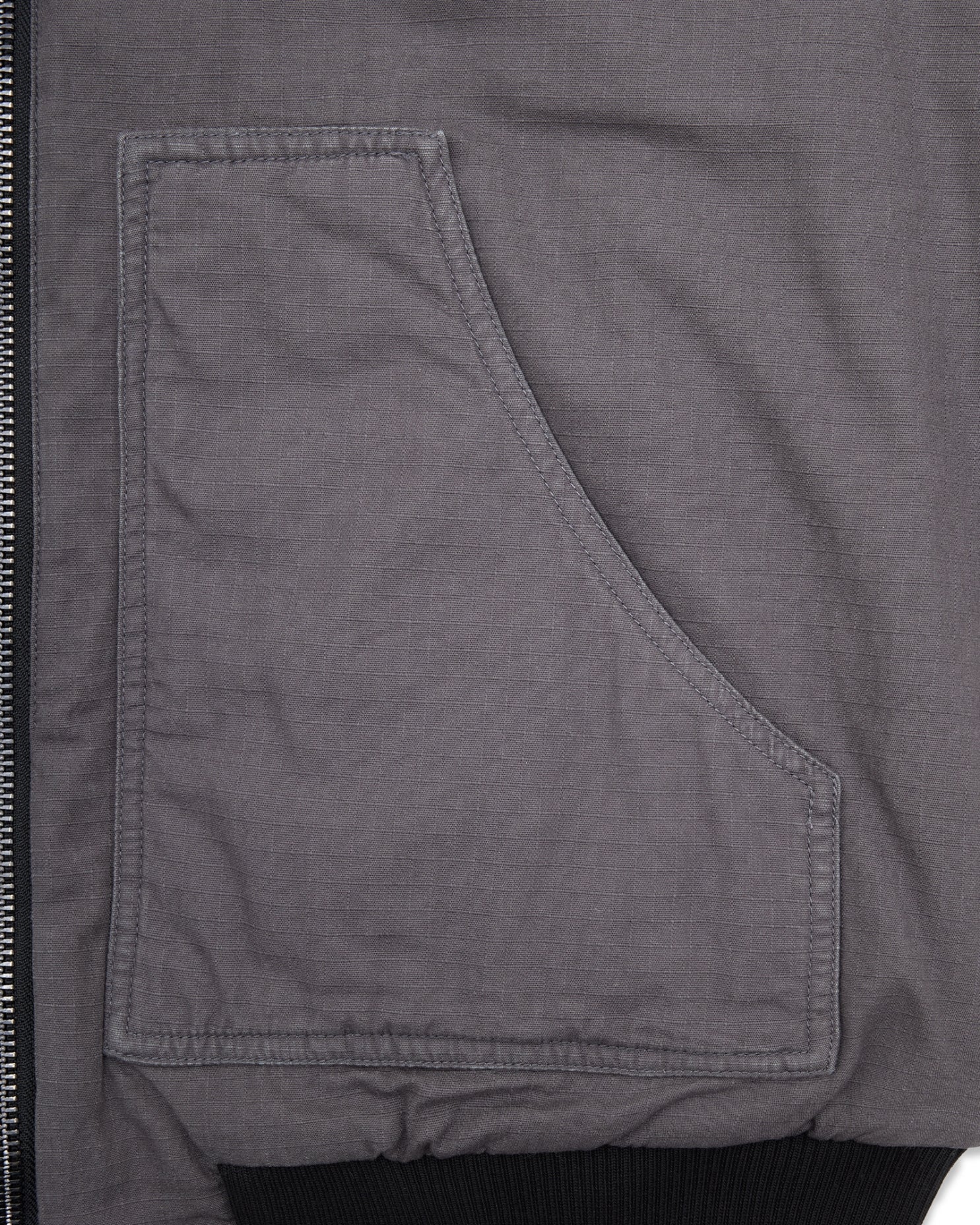 Workwear Zip Jacket (Charcoal) - Image 9