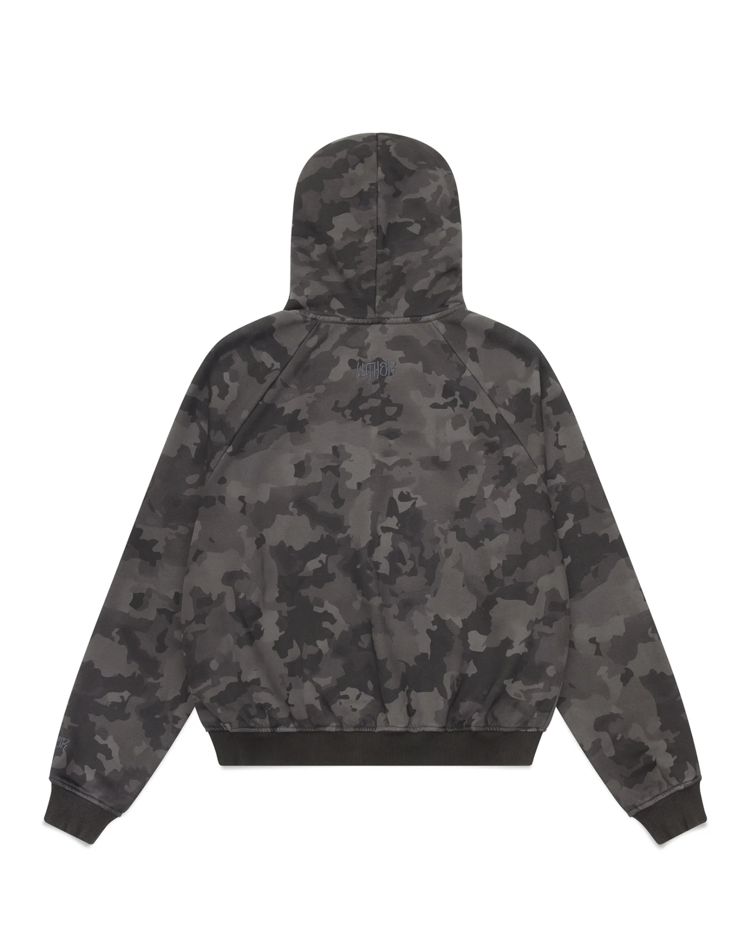 Zip Up Hoodie (Dark Camo) - Image 3