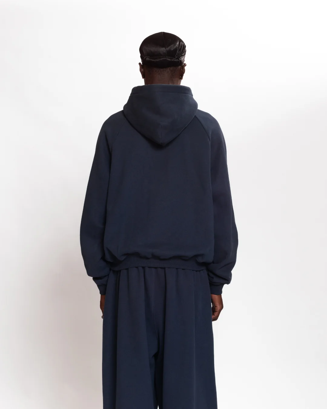 Zip Up Hoodie (Navy) - Image 9